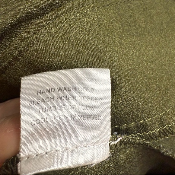 41 Hawthorn Green Buttoned Blouse with Mandarin Collar Size 1X GUC - Picture 7 of 7